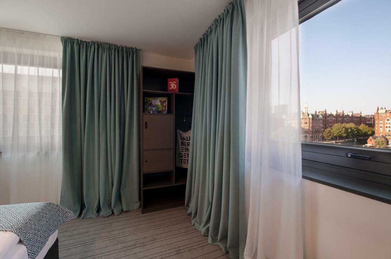 PIERDREI Hotel HafenCity Hamburg-Harburg Buitenkant foto