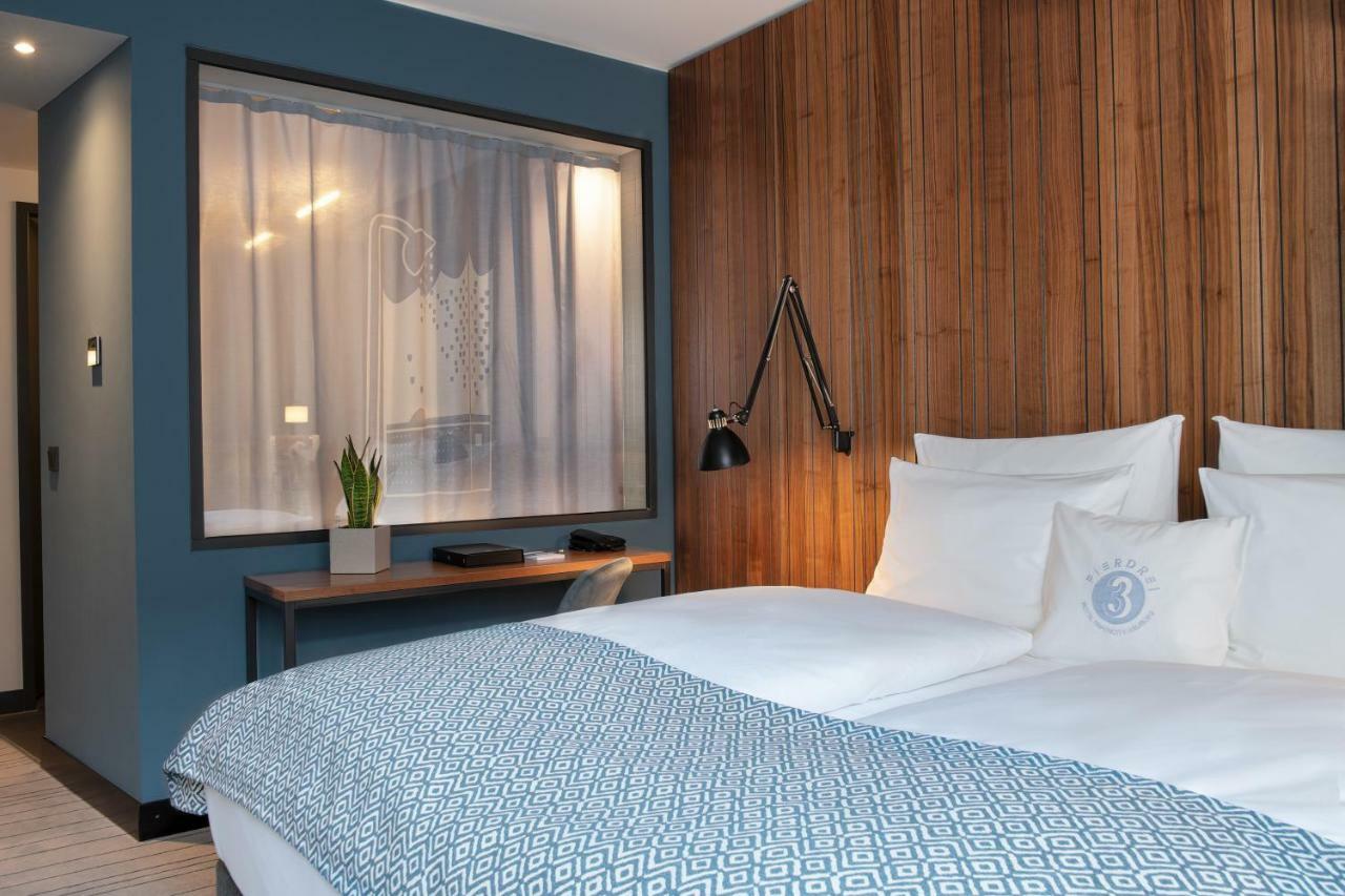 PIERDREI Hotel HafenCity Hamburg-Harburg Buitenkant foto