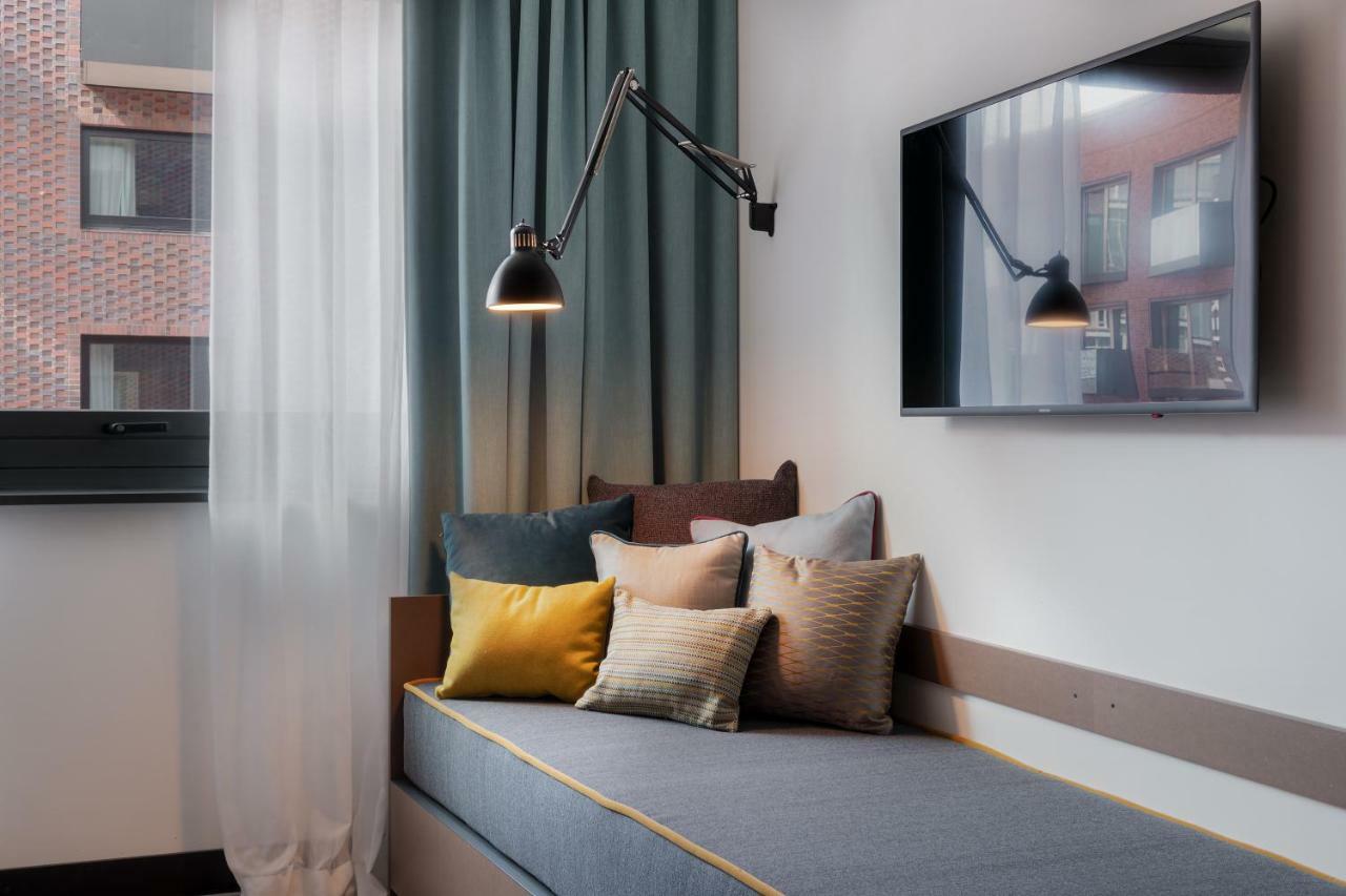 PIERDREI Hotel HafenCity Hamburg-Harburg Buitenkant foto