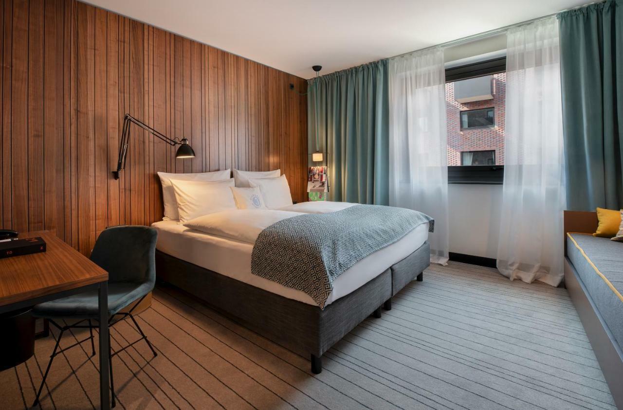 PIERDREI Hotel HafenCity Hamburg-Harburg Buitenkant foto