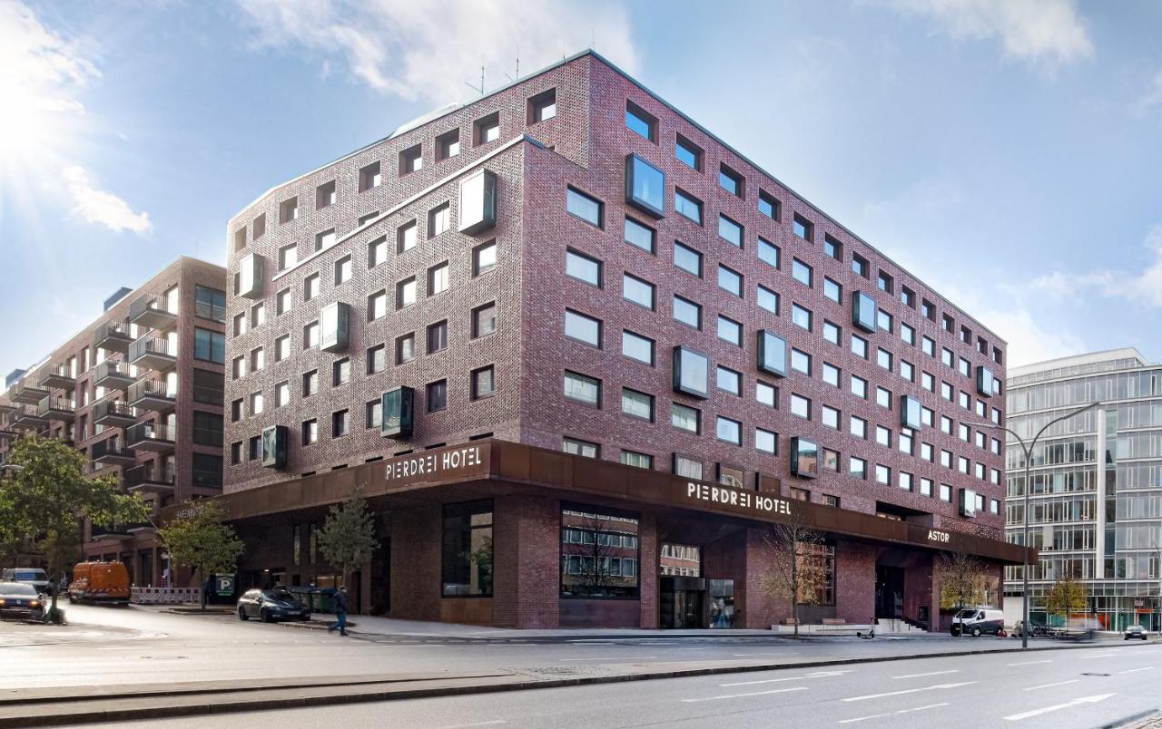PIERDREI Hotel HafenCity Hamburg-Harburg Buitenkant foto
